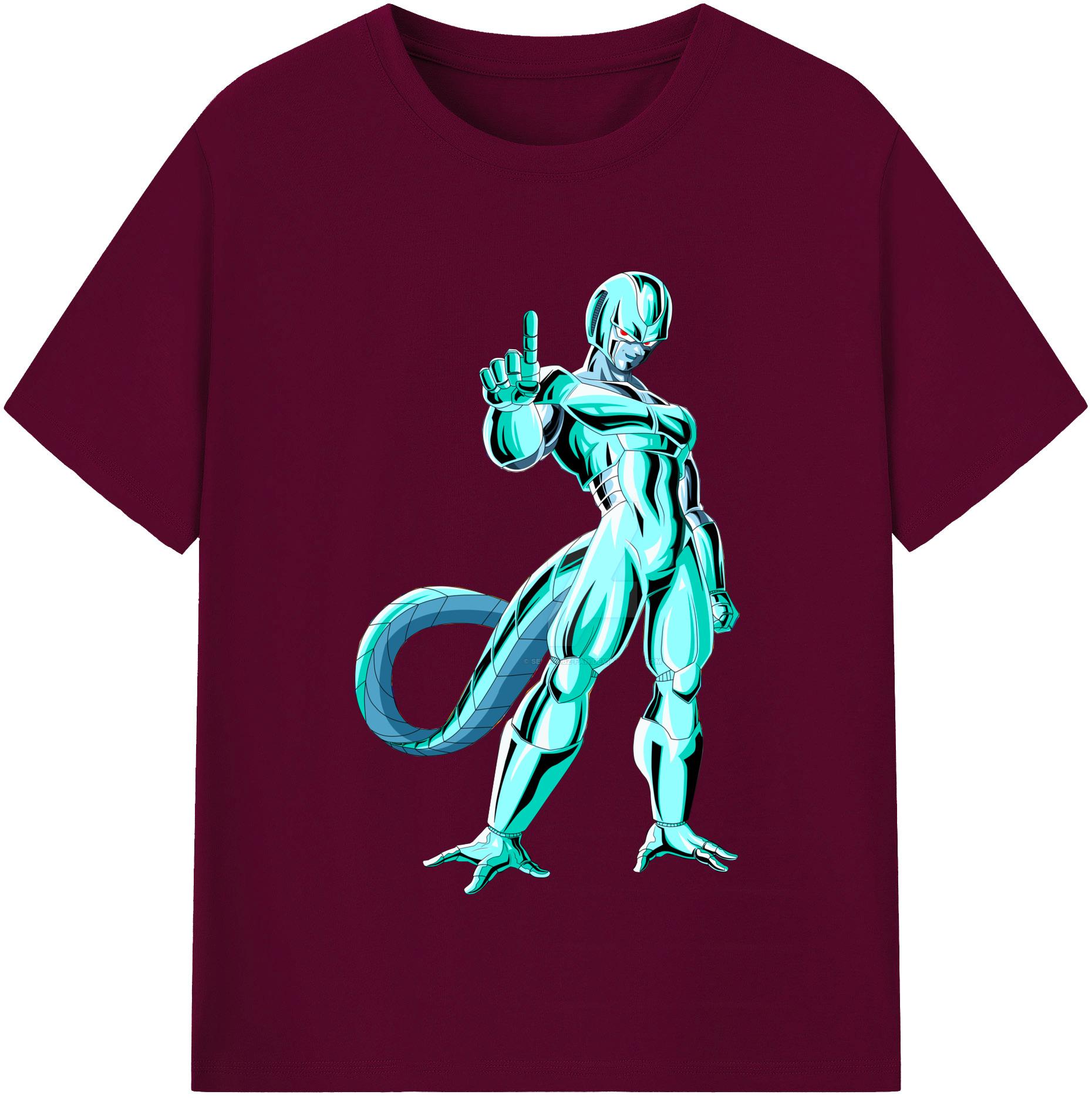 （画像用） ドラゴンボール クウラ DRAGON BALL Cooler Coora レディースカジュアルプリントTシャツ（綿100％）
